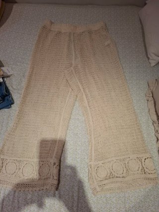 Traje de playa beige