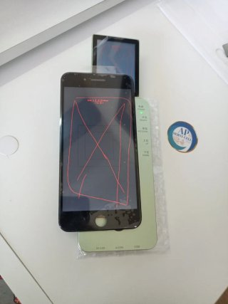 Pantalla LCD iPhone 8 Plus Negra/Plateada