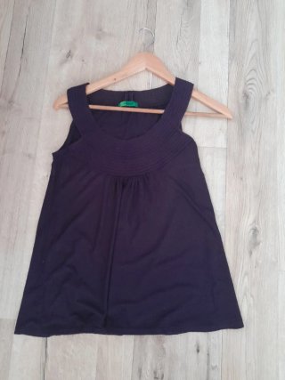 Camiseta de tirantes morada