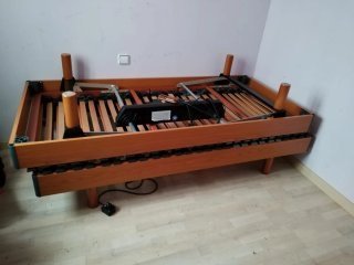 Somier articulado madera y metal
