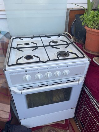 Cocina Corbero 4 fuegos con horno