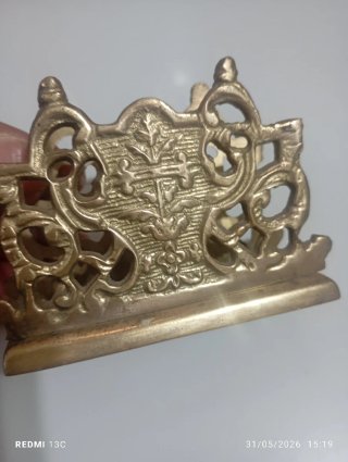 Servilletero de Bronce