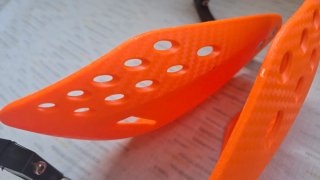 Protectores Maneta Moto/Bici Naranja