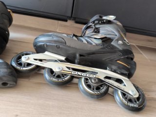 Patines en línea Oxelo Talla 44 + Protecciones