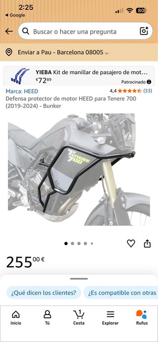 Yamaha Tenere 700 (17.000km) A2 / A
