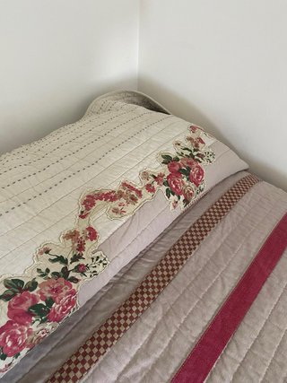 Dos edredones vintage para cama de 90
