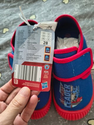 Ciabatte bimbo Transformers 28 nuove