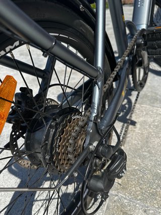 Bicicleta eléctrica Moma E-FLD 20 Pro plegable