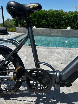 Bicicleta eléctrica Moma E-FLD 20 Pro plegable