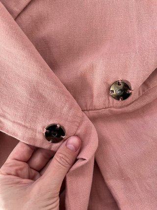 Mono rosa lino