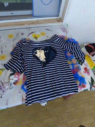 Maglia donna fantasia floreale