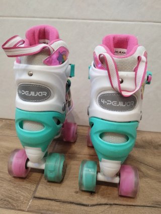 Patines infantiles unicornio talla ajustable