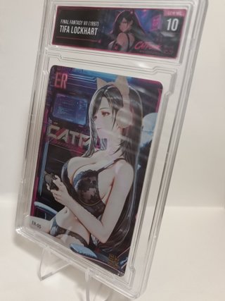 Tarjeta Tifa Lockhart Final Fantasy VII Catpunk