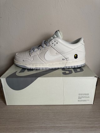 Nike SB Dunk Low x Bape Beige/Gris