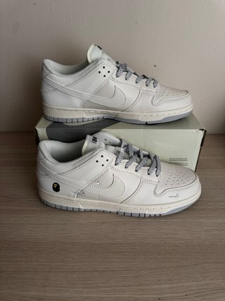 Nike SB Dunk Low x Bape Beige/Gris