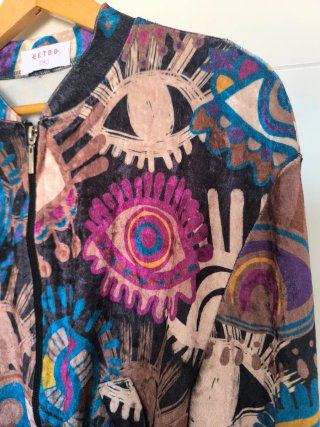 Chaquetilla Italiana Ligera Estampada