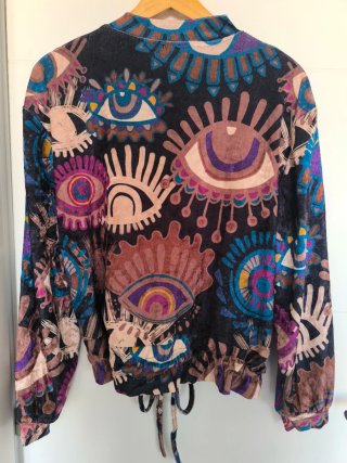 Chaquetilla Italiana Ligera Estampada