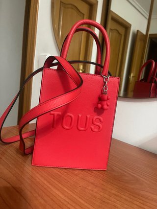 Bolso Tous Rojo Original Sin Uso
