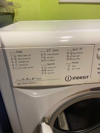 Lavadora Indesit 7kg