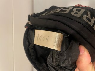 Bolso Burberry Negro Hombre