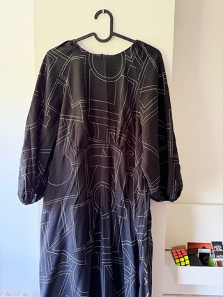 Vestido Largo Negro Primark Talla L