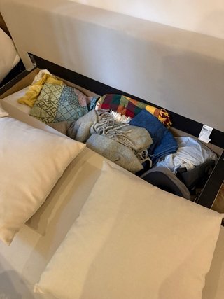 Sofá Cama Beige 3 Plazas ASARUM