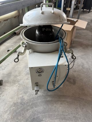 Depósito presurización vacío atmósfera inerte