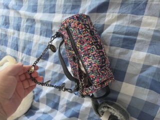 Bolso Desigual trenzado multicolor