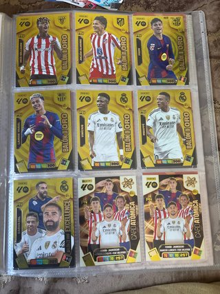 Cromos LaLiga Adrenalyn 2025-26 Balones de Oro