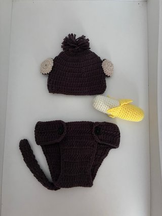 Conjunto crochet bebé animales
