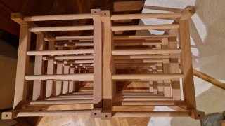 Botellero IKEA madera 36 botellas