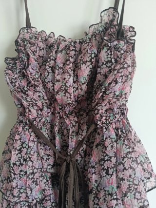 Top vintage Romeo Gigli floral