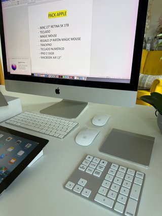 PACK APPLE: iMac 27" 5K + MacBook Air + iPad 2 +