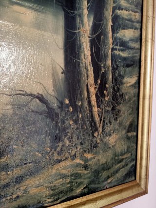 Quadro paesaggio firmato