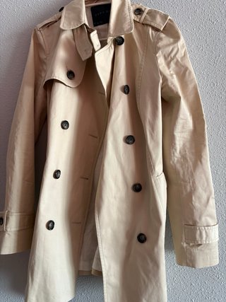 Gabardina Zara Beige