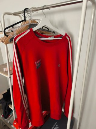 Sudadera Adidas Vintage Roja SV Unterhaching