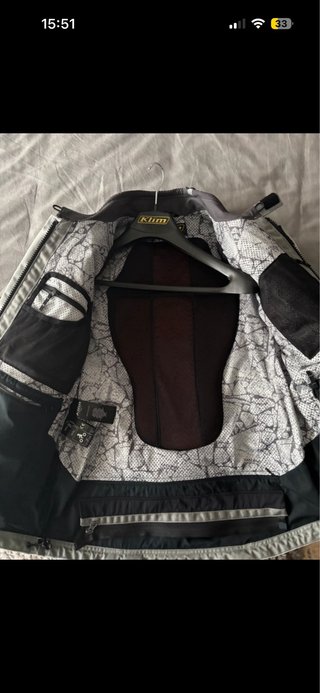 Traje Moto Klim Carlsbad Gore-Tex Gris