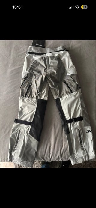 Traje Moto Klim Carlsbad Gore-Tex Gris