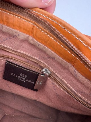 Borsa a spalla Balenciaga monogramma vintage