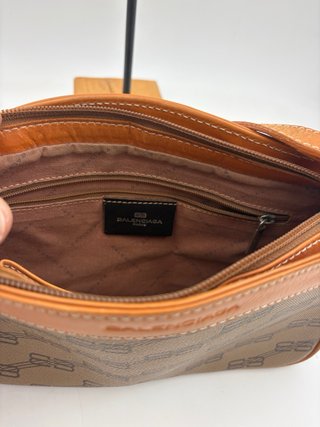 Borsa a spalla Balenciaga monogramma vintage