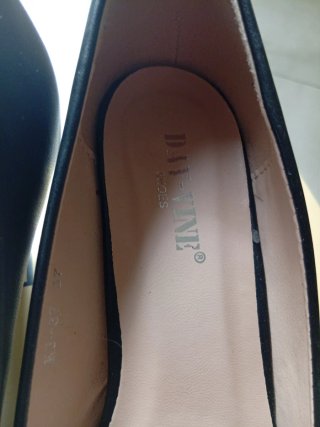 Zapatos de salón negros T.-37
