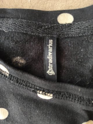 Sudadera Stradivarius lunares S