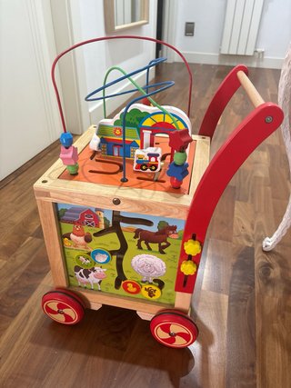 Correpasillos Montessori Madera