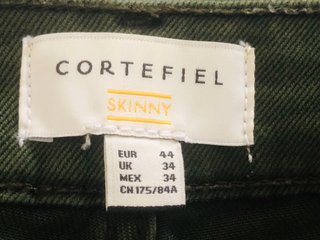 Pantalón verde militar Cortefiel Talla 44