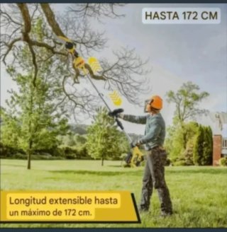 Motosierra Inalámbrica Recargable Telescópica