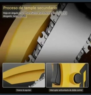 Motosierra Inalámbrica Recargable Telescópica