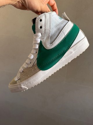 Nike Blazer Mid 77 Jumbo Blancas Verdes