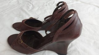 Sandalias Mustang Talla 38 Marrón