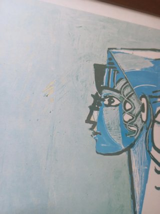 Obra de arte Picasso azul