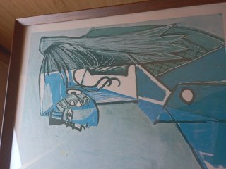 Obra de arte Picasso azul